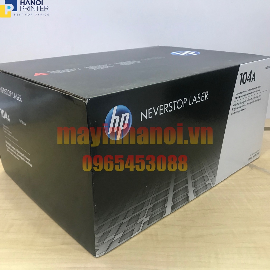 Cụm Drum, cụm trống mực máy in HP 104A Black W1104A chính hãng HP dùng cho máy in 1000a, 1000w, 1200a, 1200w