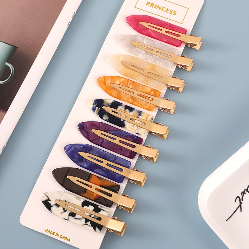 Kẹp Tóc Màu Gradient Phong Cách Mới Đơn Giản Cho Nữ