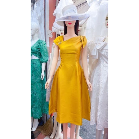 Váy dự tiệc vải tacta cao cấp made by Elvy design