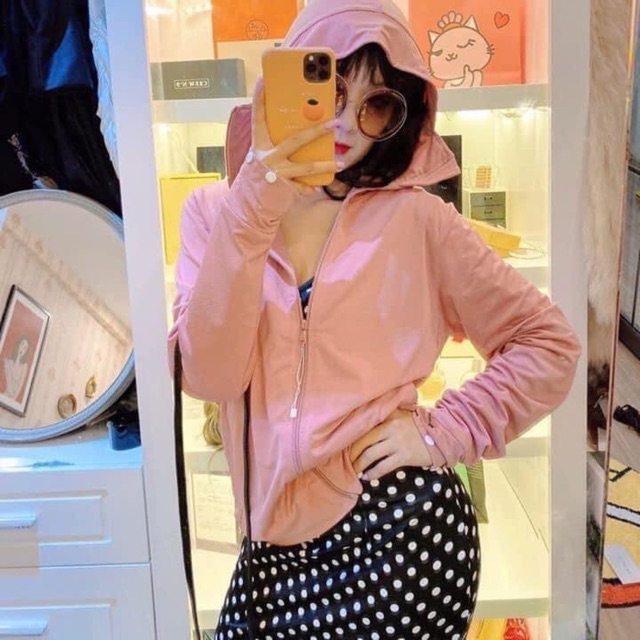 [Mã WARN10 giảm 10k đơn 99k] Áo chống nắng cộc kèm túi hin(kèm ảnh thật và video)