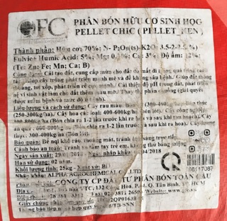Phân Dơi Hữu Cơ nhập khẩu Bỉ gói 1kg