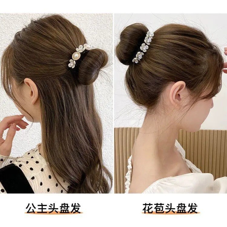 Kẹp tóc hàn quốc đính đá mới hot trend tiktok, phụ kiện búi tóc tạo kiểu nữ KC37 JOLY