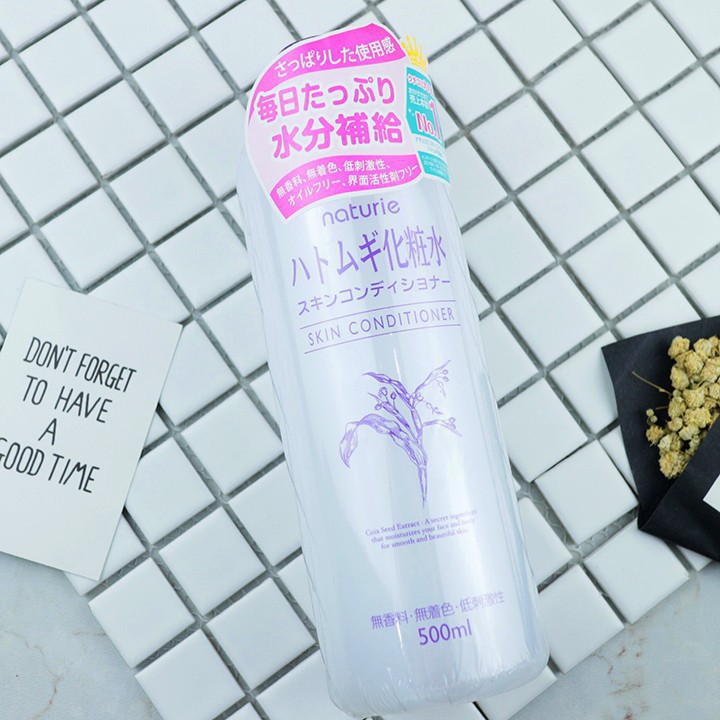 Nước Hoa Hồng Naturie Hatomugi Skin Conditioner 500m - BX0975
