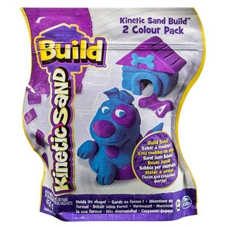 Cát Động Lực Kinetic Sand Build chính hãng từ RANGS Nhật Bản | Màu Tím & Màu Xanh