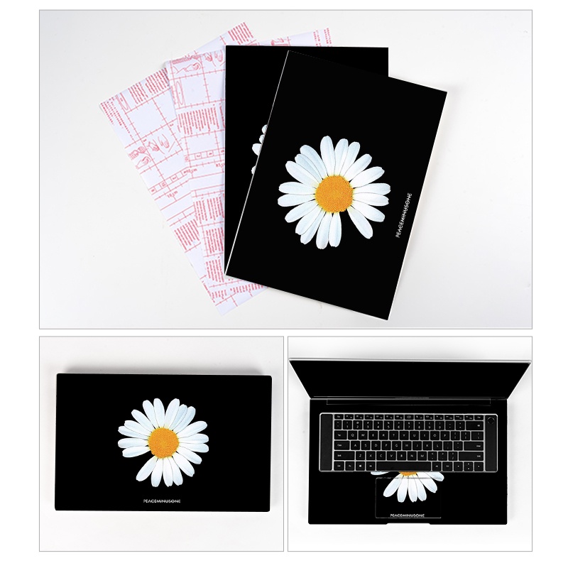 Miếng Dán Đề Can Vinyl In Họa Tiết Nghệ Thuật Trang Trí Laptop Notebook 12-17&quot;