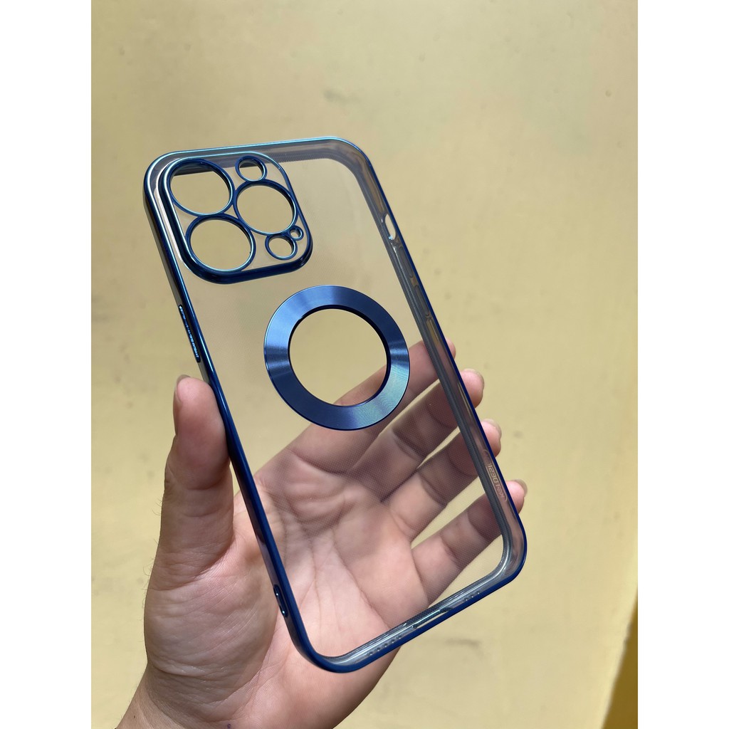 Ốp lưng KST Desing viền màu bảo vệ Camera iPhone 11 12 13 PRO / MAX hỗ trợ sạc không dây hỗ trợ sạc không dây