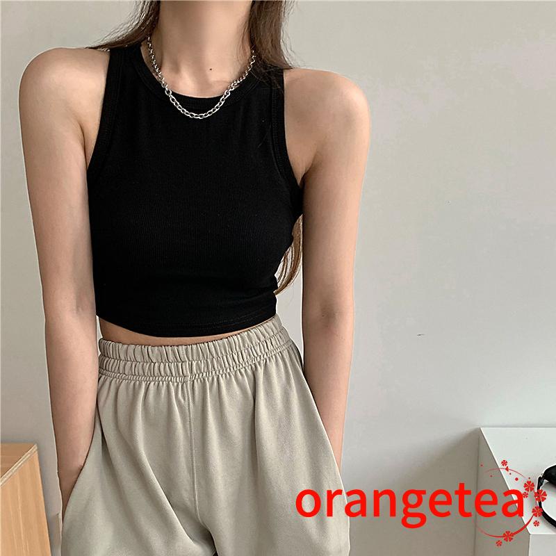 Áo lửng không tay màu sắc thời trang cho nữ