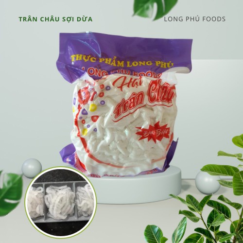 Trân Châu Sợi  Long Phú gói 1kg ĐỦ VỊ