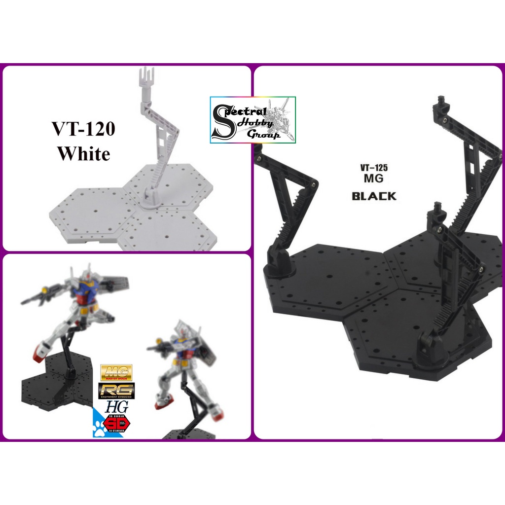 ◙☍Giá chân đế đỡ mô hình MG 1/100 Action base HG RG BB SD SHF VT125 VT120 model