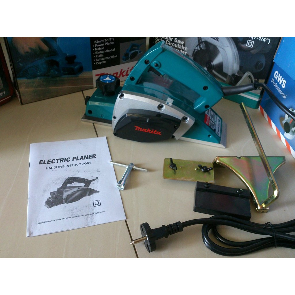 Máy Bào Gỗ Makita 82mm - Máy bào gỗ cầm tay công suất 600w [KHO SỈ]