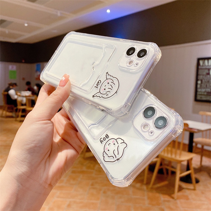 Ốp điện thoại iphone trong túi đựng thẻ ảnh icon 6/6s/6plus/6splus/7/7plus/8/8plus/xs/11/12/13/14/pro/max/plus/promax TT