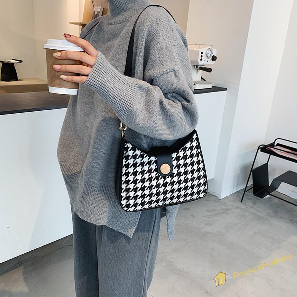 【On Sale】Vintage Animal Pattern PU Shoulder Totes Women Chain Top-handle Bag Hobo