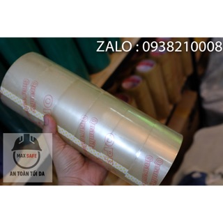 Băng keo dán thùng trong, đục 100y 50mic 6 cuộn