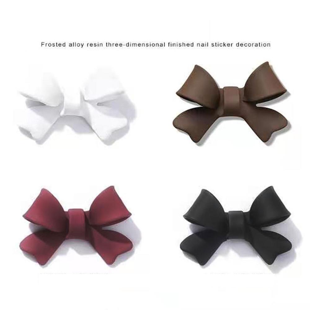 Phụ Kiện Nơ Trang Trí Móng Tay 3D Phong Cách Nhật Bản Xinh Xắn