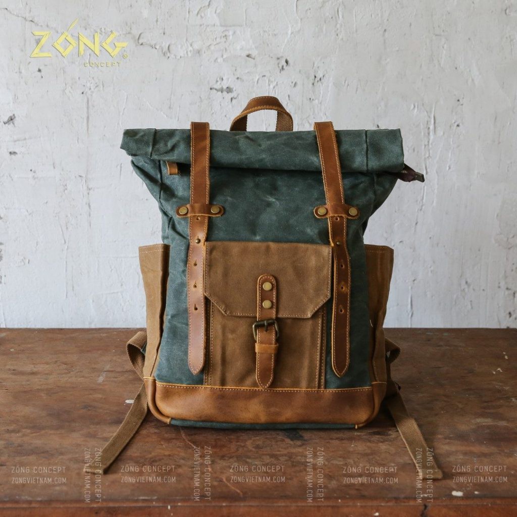 ZÓNG® Balo Rolltop Vintage DRIFTER