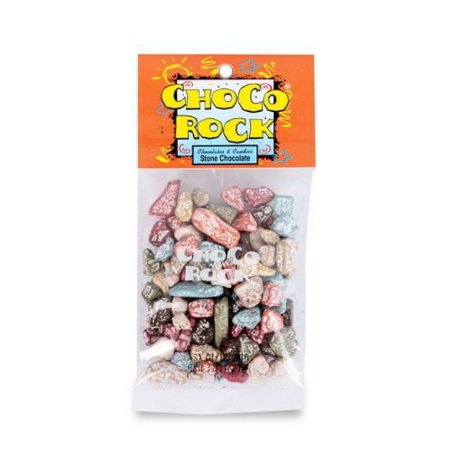 Combo 4 gói Kẹo socola Chocorock 65g (hạnh nhân +bi+đá+hướng dương)