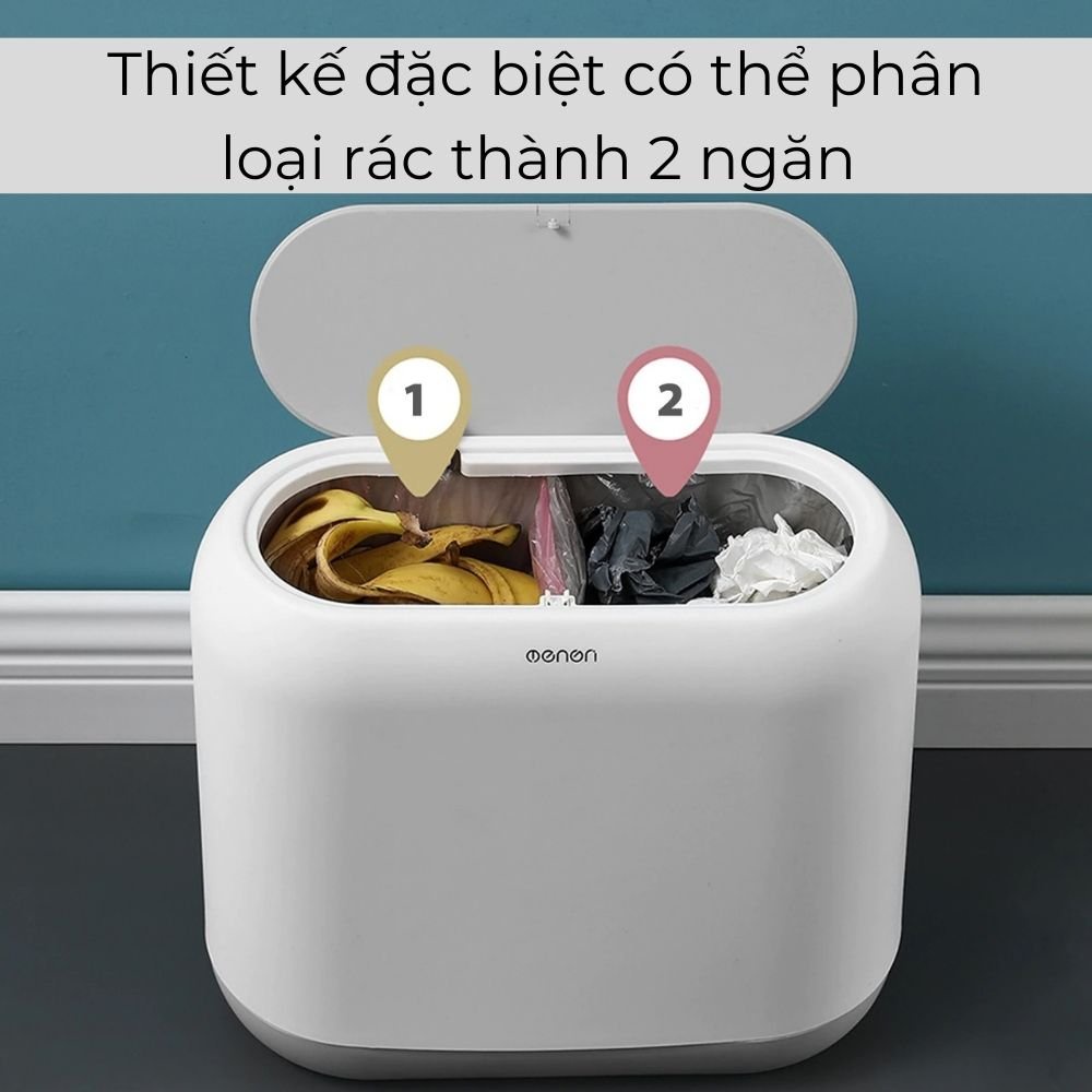 Thùng Đựng Rác Văn Phòng Rác Nhà Riêng Phân Loại Rác Tiện Lợi, Thùng Rác Thông Minh OENON Chính Hãng