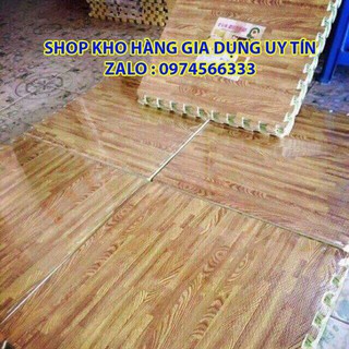 [Trợ giá] Thảm xốp vân gỗ cỡ đại 60x60 cm