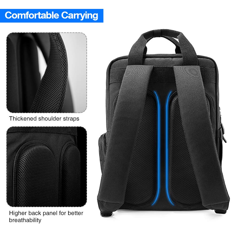 BALO TOMTOC (USA) DAILY BACKPACK FOR ULTRABOOK 15’/22L BLACK – A60