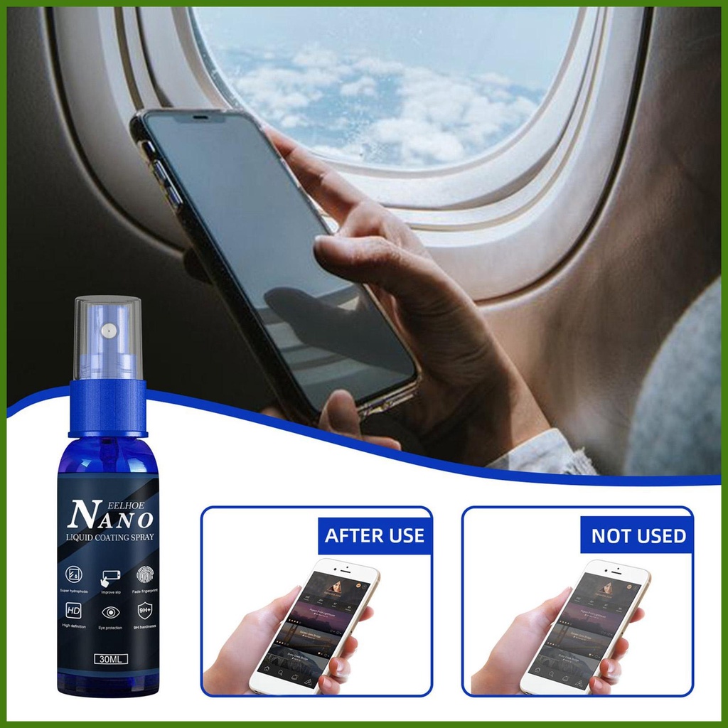 Bình Xịt Chống Trầy Chống Bám Vân Tay Bảo Vệ Màn Hình Tiện Dụng