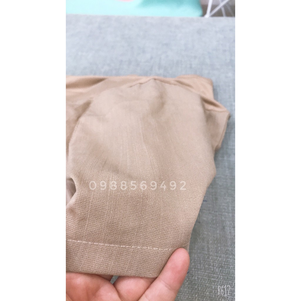 Quần đùi bầu bigsize 40-100kg GuMe vải đũi cao cấp loại 1, mặc mùa hè mát, có đáp bụng và chun điều chỉnh QB002
