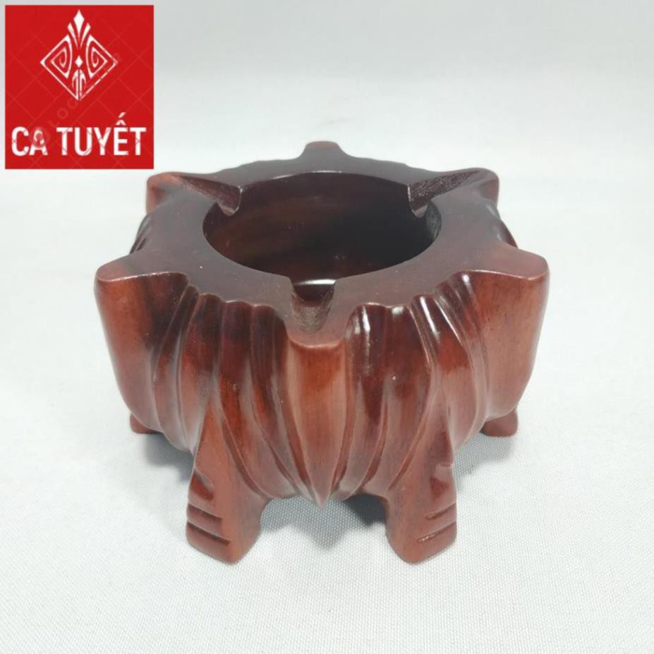 GẠT TÀN THUỐC GỐC CÂY GỖ HƯƠNG CHUẨN 100% SIZE 12CM