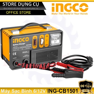 6a máy sạc bình điện ắc qui 6/12v ingco ing-cb1501