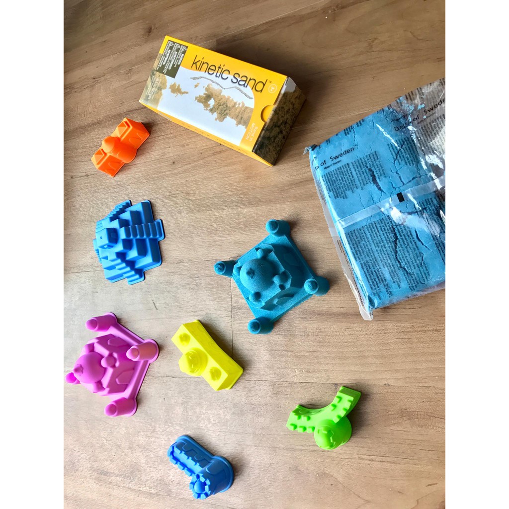 Cát động lực Kinetic Sand chính hãng Waba Fun (Thụy Điển)