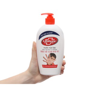 Nước rửa tay diệt khuẩn Lifebuoy chai 500g