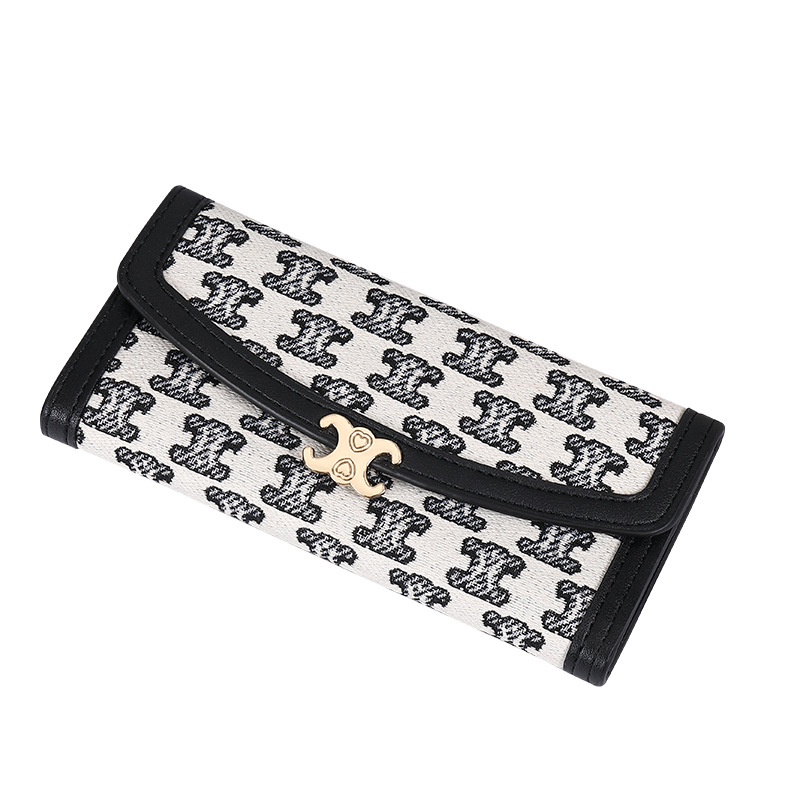 Ví Da Cầm Tay Dáng Dài Thời Trang Hàn Quốc Cho Nữ