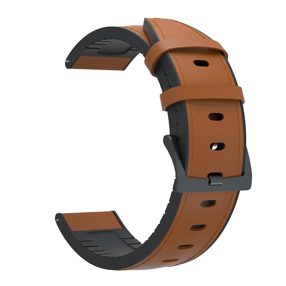 Dây đeo da 20mm thay thế thích hợp cho Đồng hồ Samsung Galaxy Watch 4 40mm 44mm 42mm 46mm