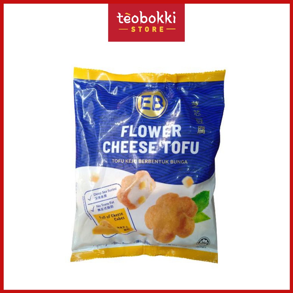 Đậu hũ cá phô mai hình bông hoa EB 380g