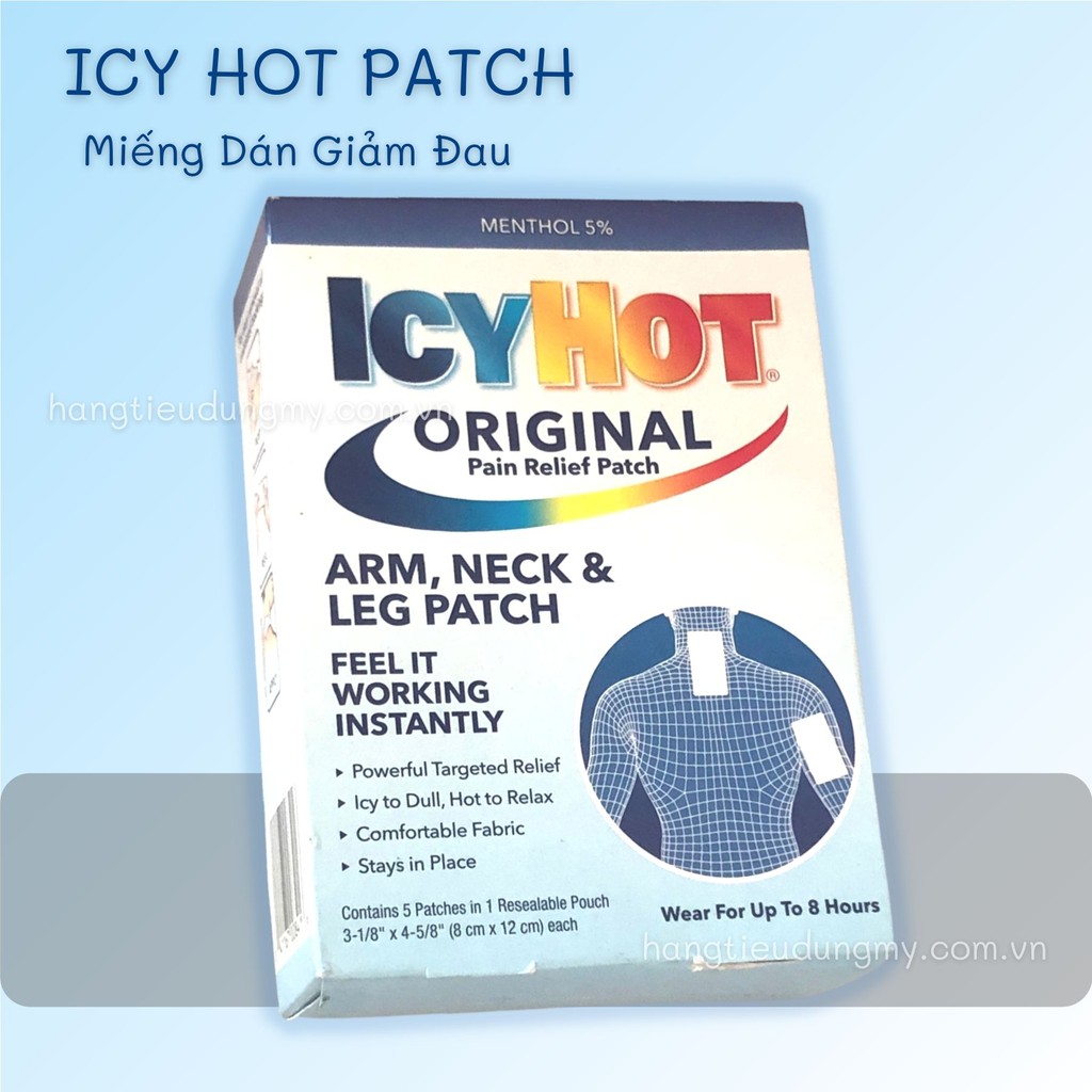 Dầu nóng xoa bóp giảm đau Icy Hot Extra Strength - Hàng Mỹ - Mẫu Mới