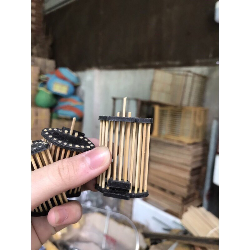 RỌ ĐỰNG DẾ TRE ĐEN KHUYÊN &amp; MÀO Ricky bird shop