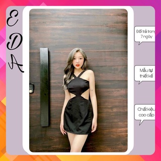 Đầm kiểu cổ yếm ss2, đầm nữ sexy
