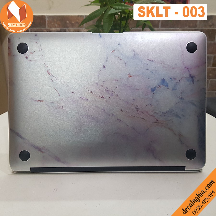 Aluminum skin dán Macbook Air 13 2018