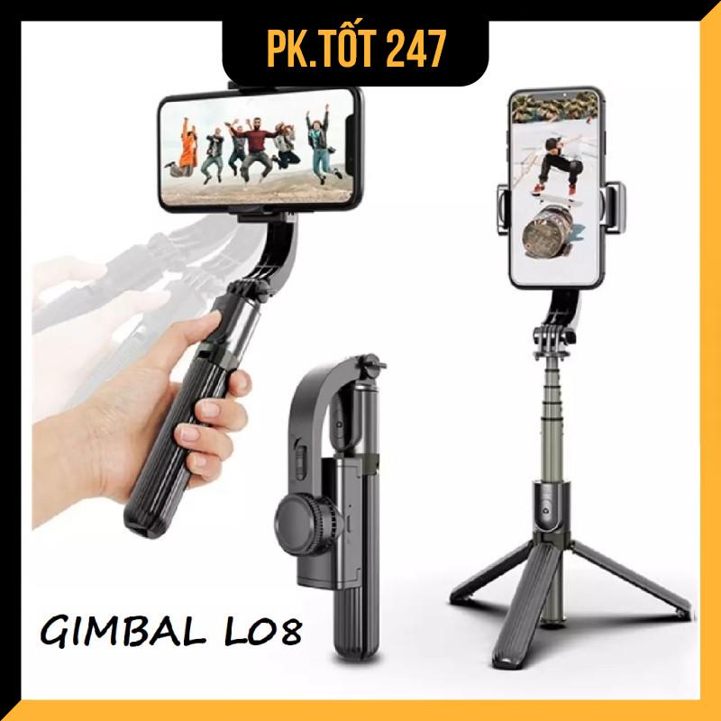 Gậy Chống Rung, Gậy Hỗ Trợ Quay Phim Gimbal Stabilizer L08, Có 3 Chân Đỡ Kèm Nút Bấm BLT Hàng Cao Cấp [BH 12 tháng] | BigBuy360 - bigbuy360.vn