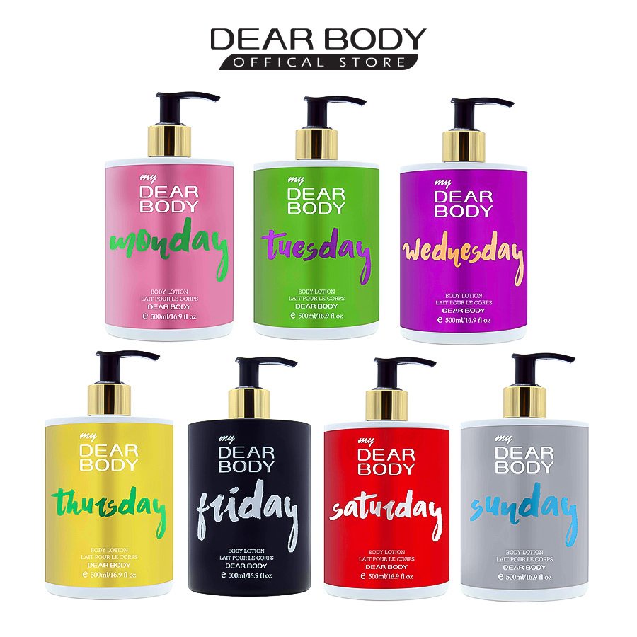Sữa Dưỡng Thể Nước Hoa 7 Ngày DEAR BODY Body Lotion 500ml