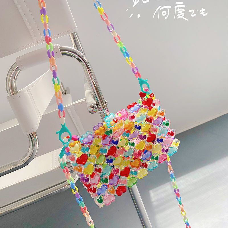 Túi Xách Hình Trái Tim DIY Xinh Xắn Cho Nữ
