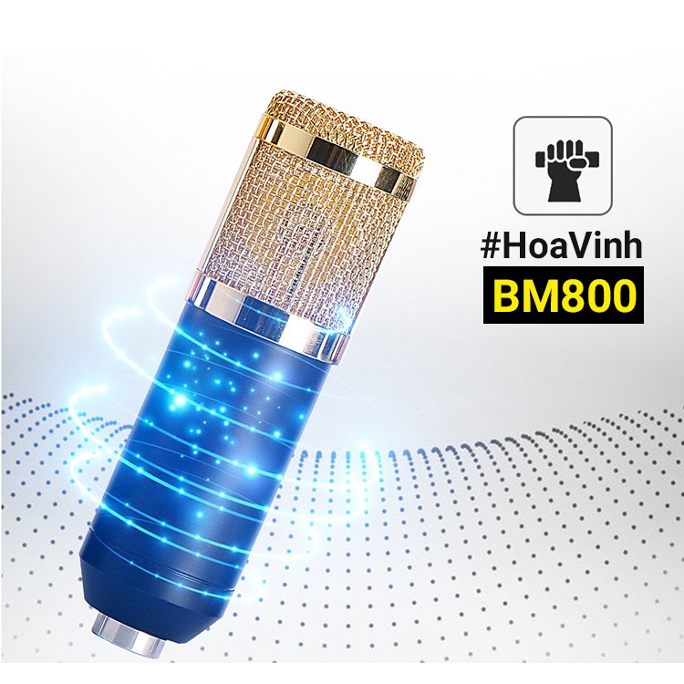 Combo Mic Thu Âm hát online BM800