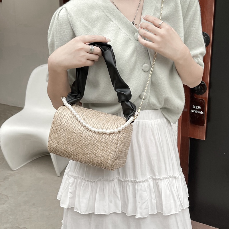 Túi Xách Nữ Mini Đan Cói 2022