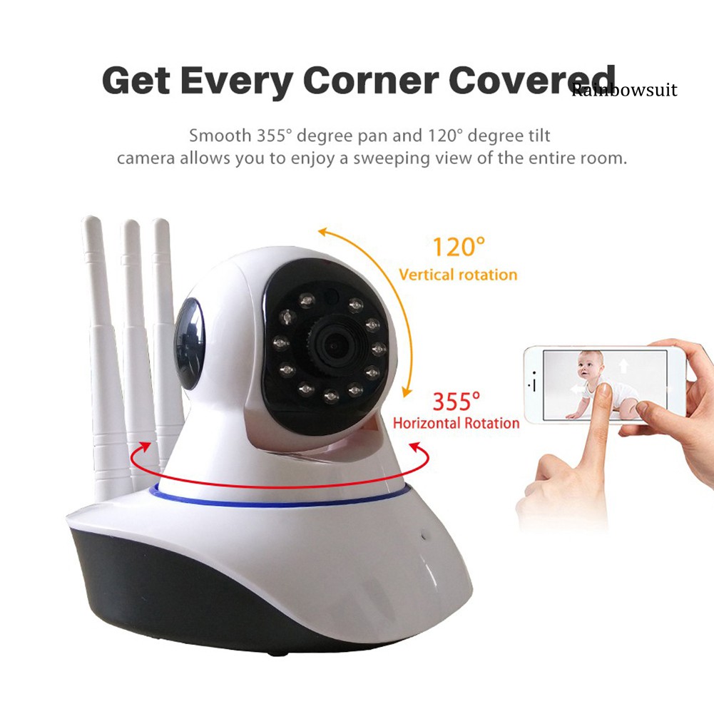 Camera Quan Sát Không Dây Rb-200-Megapixel Hd Có Chế Độ Ban Đêm | BigBuy360 - bigbuy360.vn