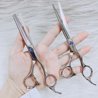 Bộ kéo cắt + tỉa tóc nam nữ toky0 cao cấp nhật bản 6.0 inch