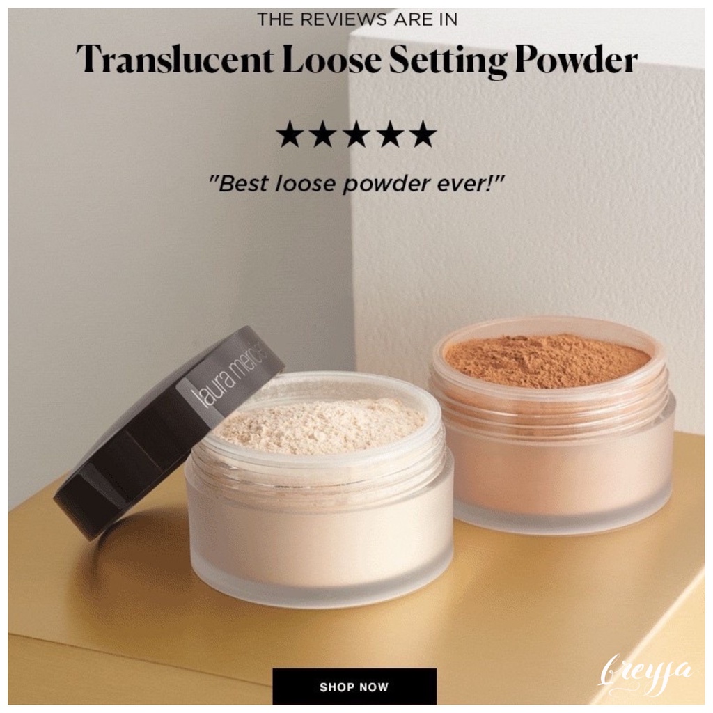 Phấn Phủ Bột Laura Mercier Không Màu Tệp Các Loại Da Translucent Loose Setting Powder FULL SIZE 29g VÀ MINI SIZE
