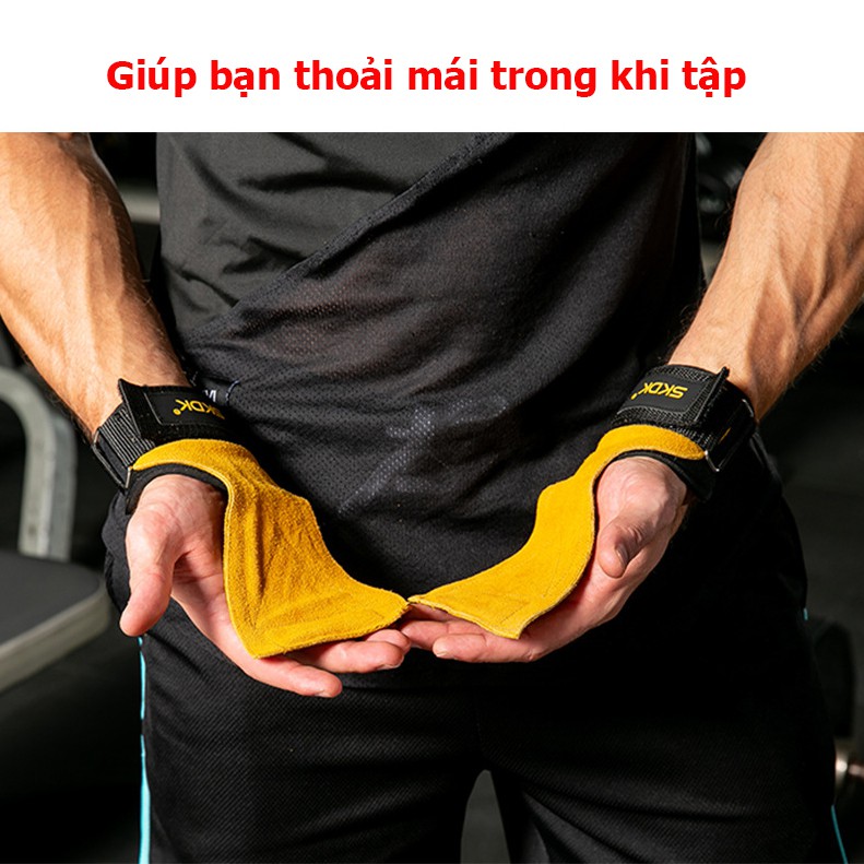 Găng tay tập gym kết hợp bảo vệ cổ tay thời trang cao cấp ( mẫu mới )
