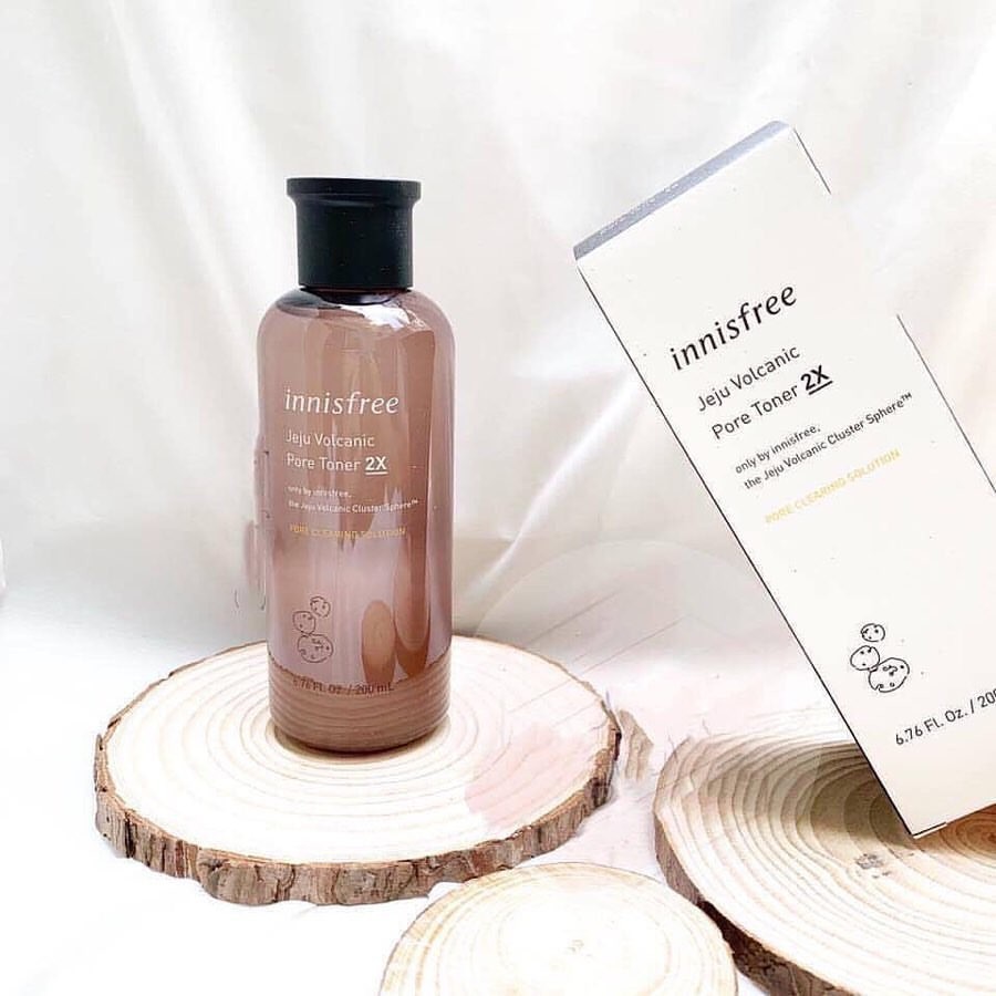 Nước hoa hồng Innisfree Jeju Volcanic Pore Toner 2X[COCOLUX]