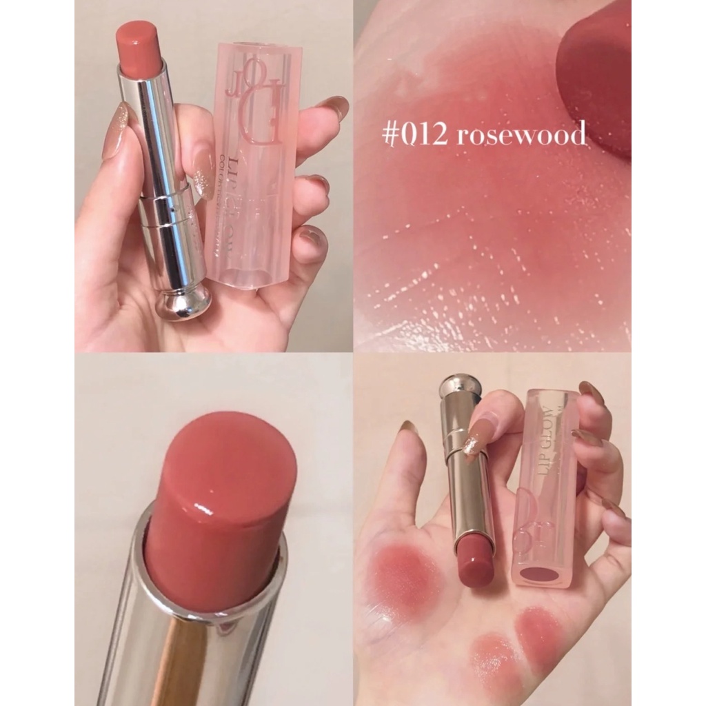 Son dưỡng DIOR Addict Lip Glow mẫu nới 2021, son dưỡng môi có màu tặng kèm fullbox hộp hãng