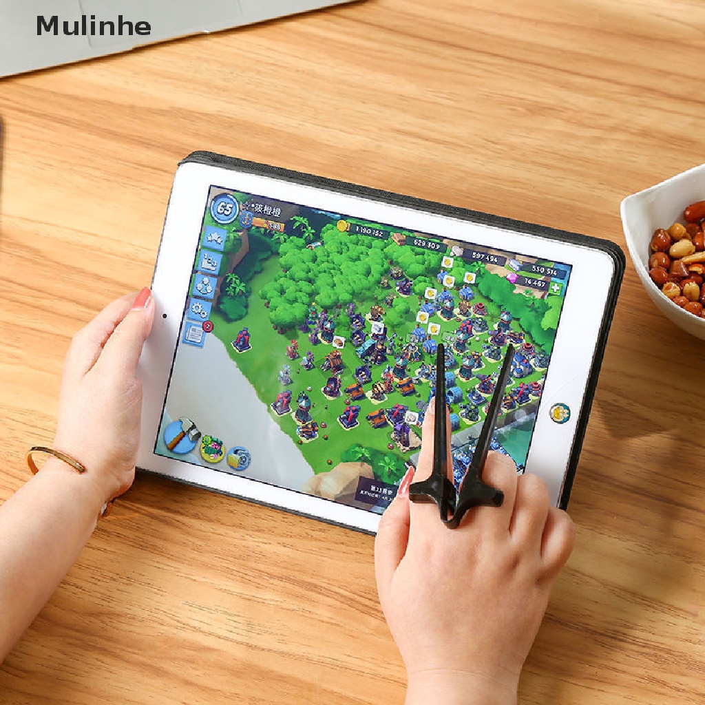 Mulinhe Giá Đỡ Đũa Đeo Ngón Tay Hỗ Trợ Cho Người Lười
