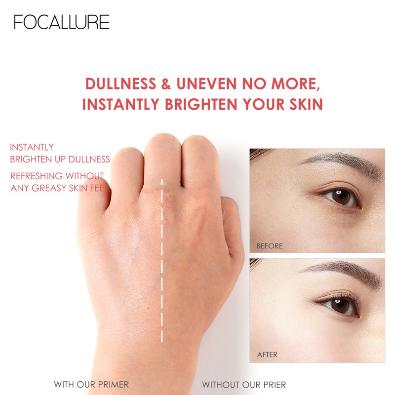 (Hàng Mới Về) Kem Lót Trang Điểm Kiềm Dầu Che Khuyết Điểm Focallure | BigBuy360 - bigbuy360.vn