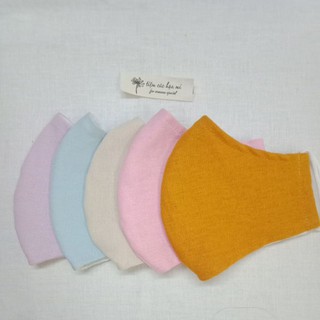 Khẩu trang vải linen